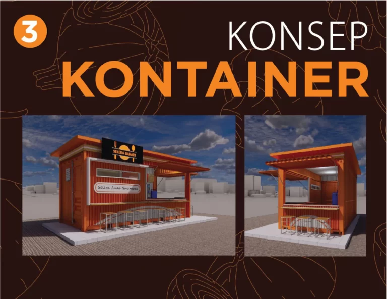 Selera Bahari Konsep Kontainer